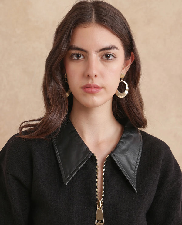 Rareism Women Serpen Black Jacket