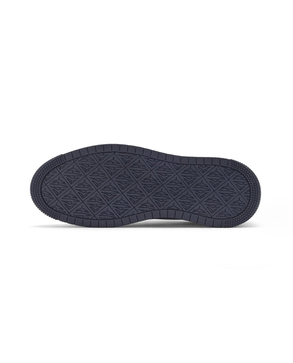 Rare Rabbir Men's Voltro Navy Genuine Leather and Suede Faros 