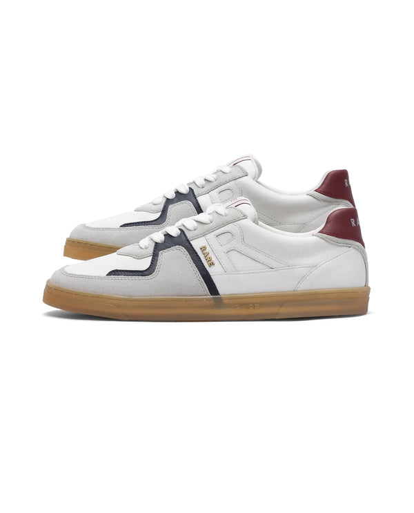 Rare Rabbit Men Pegasus White Lace-Up Shoes