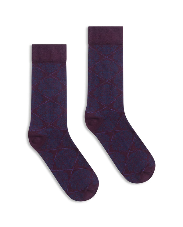 RARE RABBIT MEN'S SIGO MULTI SOCKS BAMBOO FABRIC