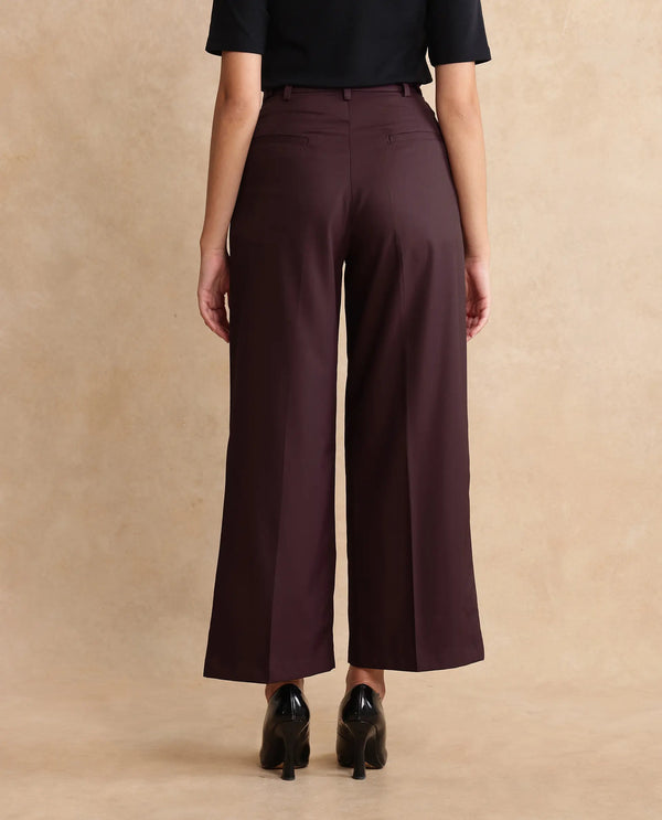 Rareism Women Simany Primary Purple Trouser