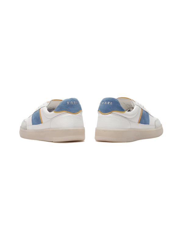 Rare Rabbit Men Sirius White Lace-Up Closure Sneakers