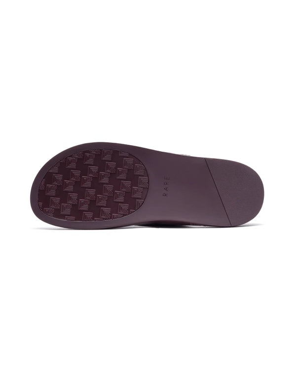 Rare Rabbit Men's Starry Bordo Slip-On Closure Sandal