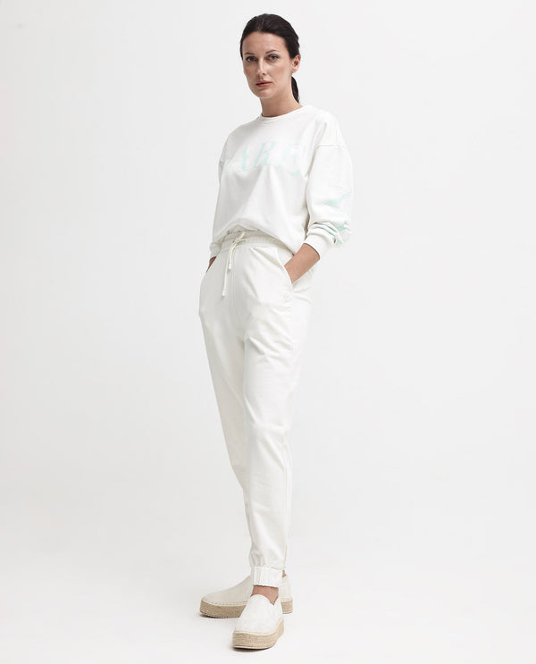 Rareism Womens Terac Off White Track Pant Solid