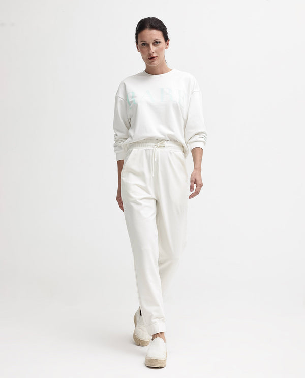 Rareism Womens Terac Off White Track Pant Solid