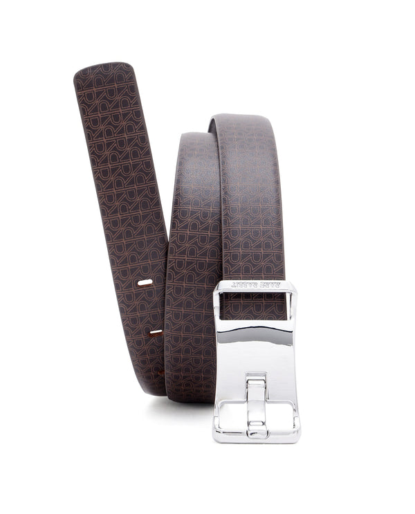 Rare Rabbit Men's Volde Brown Reversible Belt