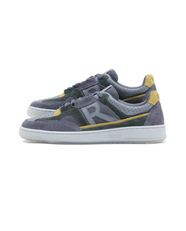 Rare Rabbit Men Voyage Dark Grey Lace-Up Closure Sneaker