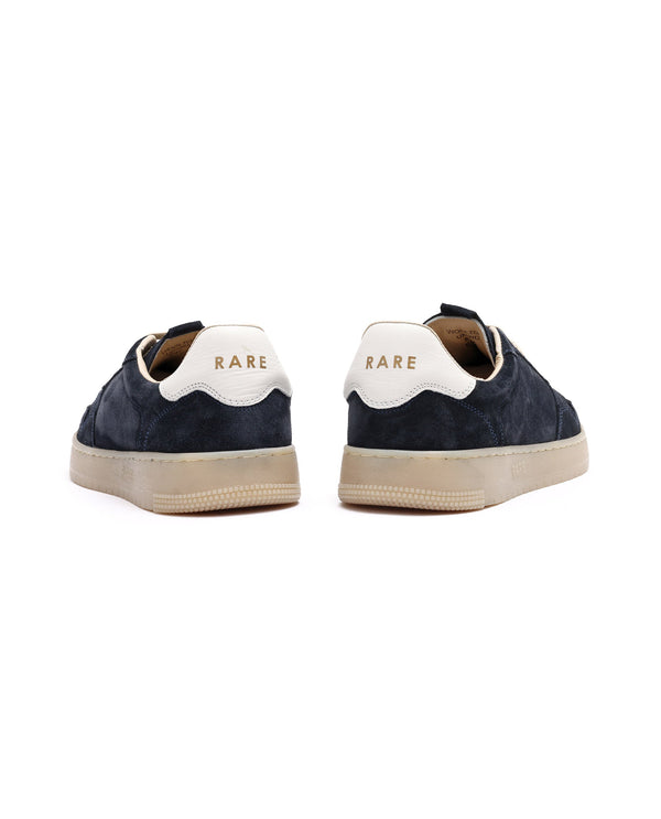 Rare Rabbit Men's Woolton Navy Derby Style Casual Smart Suede Sneakers Shoes
