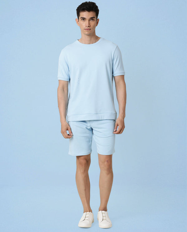 Sweat Tee Clear Blue Men