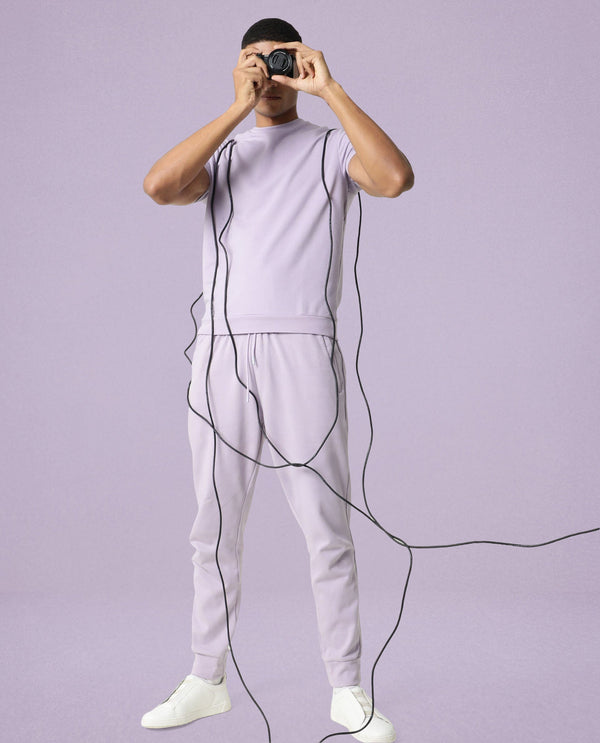 Track Pant Powder Lilac Men