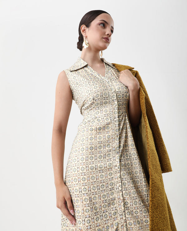 Rareism Women Bujum Multi Printed Dress