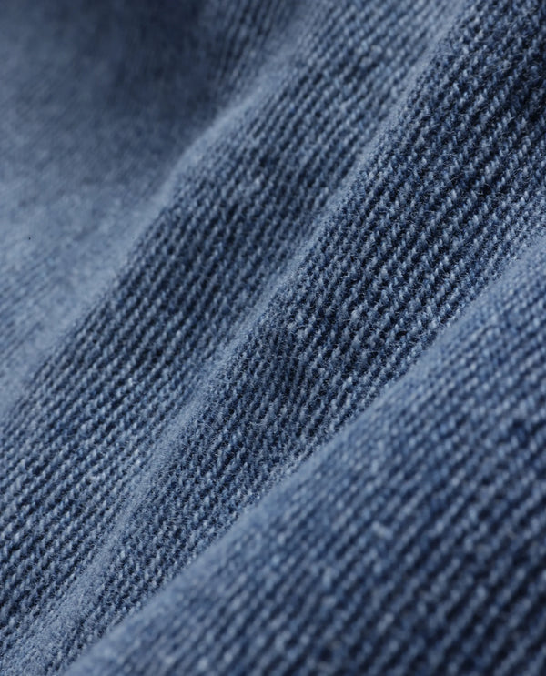 Rare Rabbit Men's Bagg-2 Blue Cotton Fabric Mid Wash Mid Rise Plain Jeans