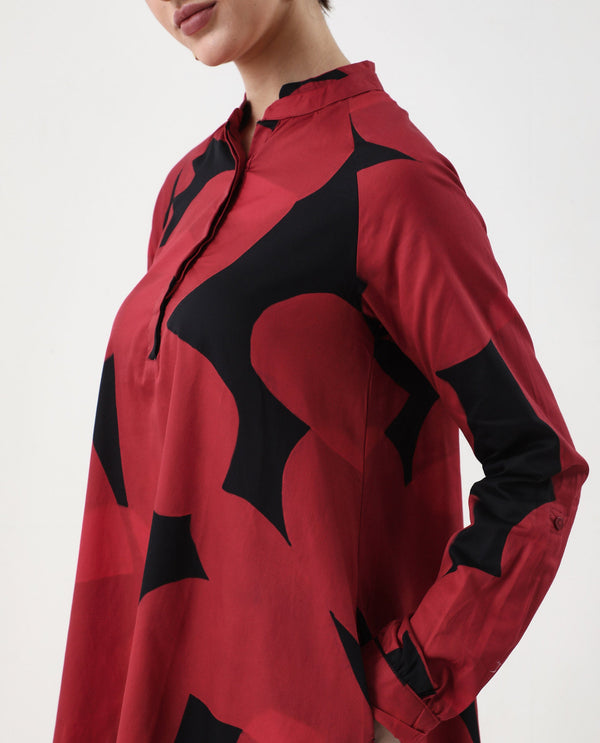 Rareism Women Jioplo Primary Black Raglan Sleeve Top