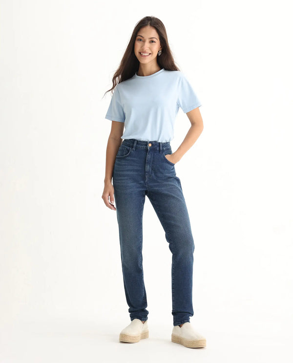 Rareism Women Zing Primary Blue  Denim Pant